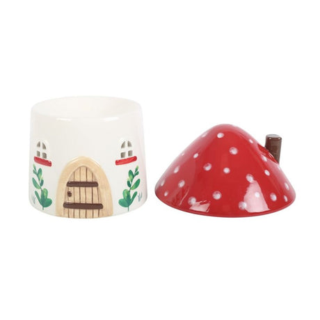 Mushroom House Oil Burner & Wax Warmer - Oil & Wax Burners at Gift Moments