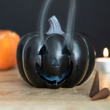 Black Pumpkin Incense Cone Holder - Incense Holders at Gift Moments