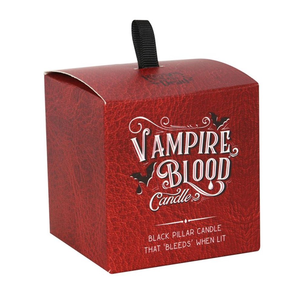 Small Vampire Blood Pillar Candle - Candles at Gift Moments