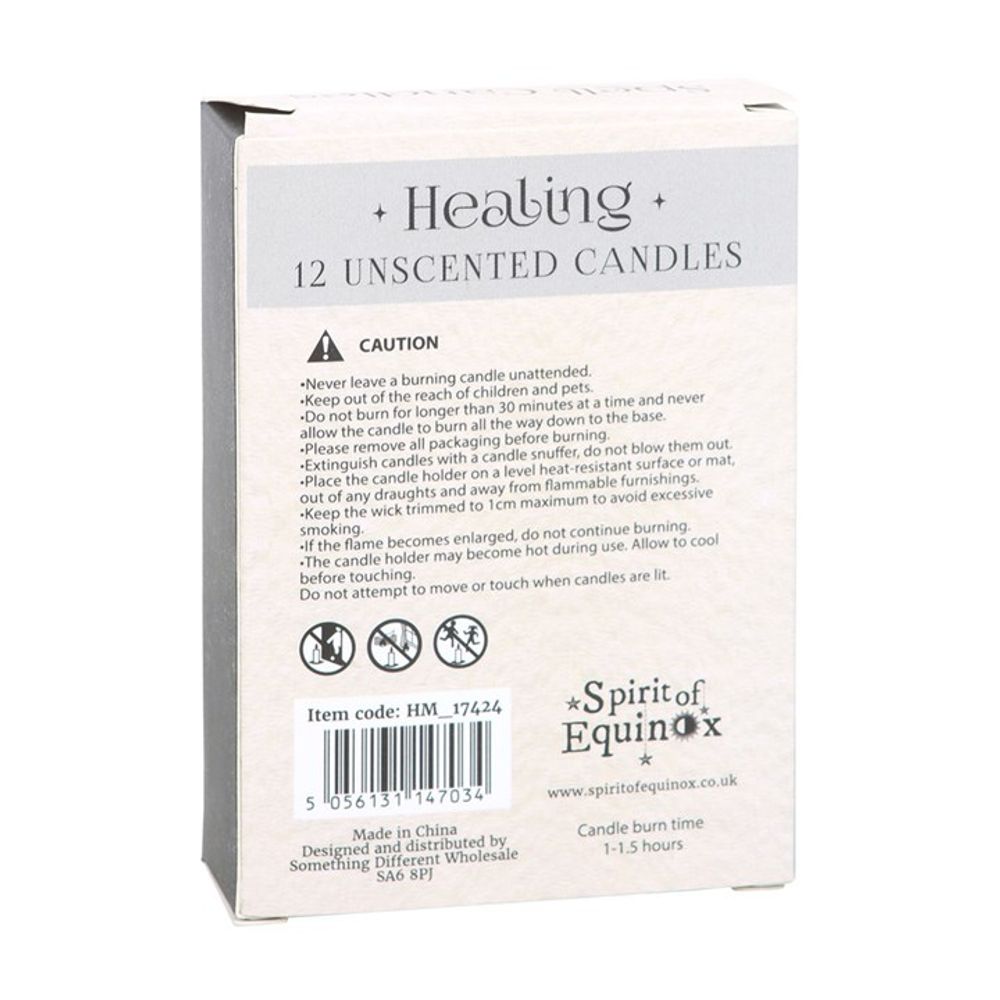 Pack of 12 Healing Spell Candles - Candles at Gift Moments