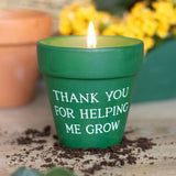 Thank You for Helping Me Grow Citronella Candle - Candles at Gift Moments