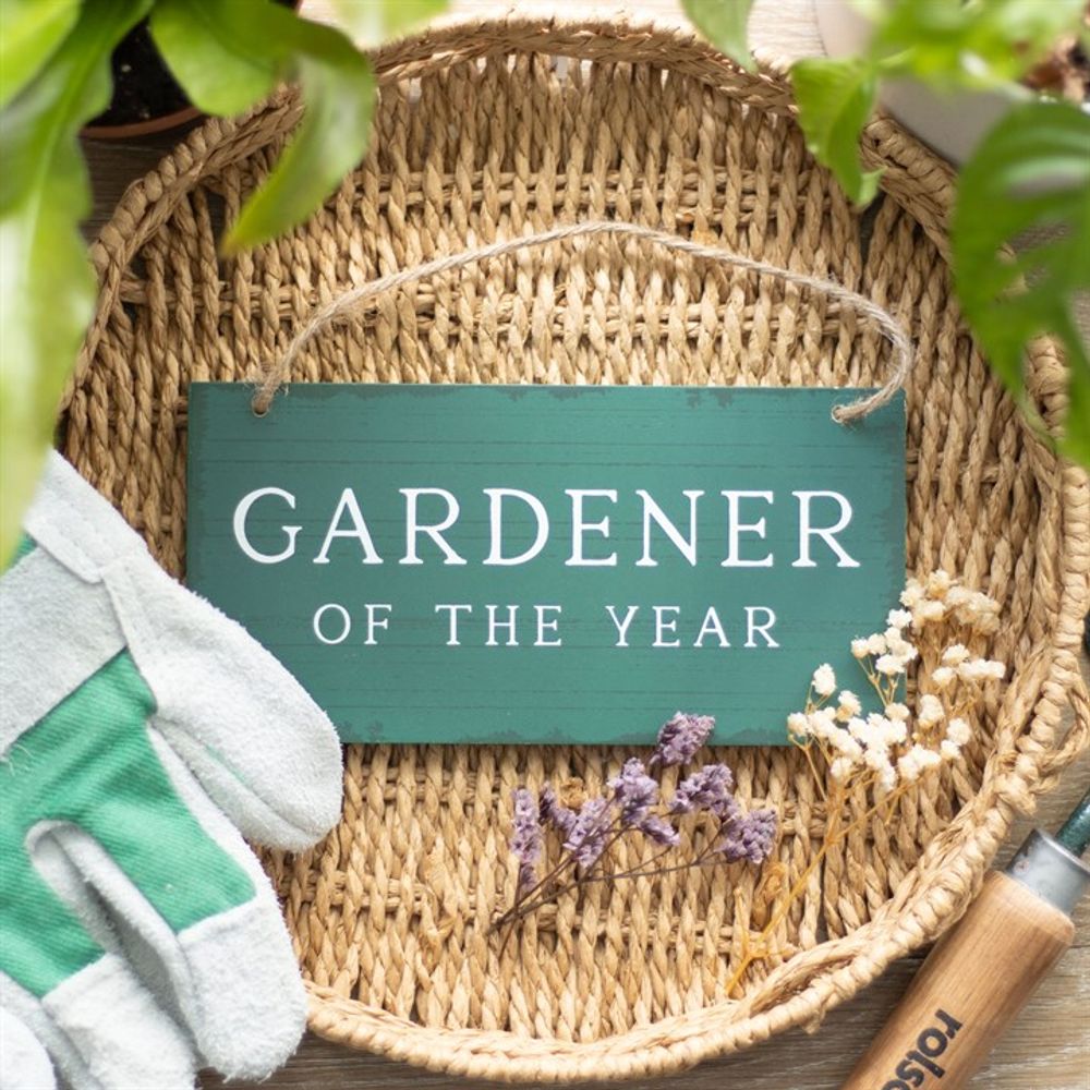 Gardener of the Year Hanging Sign - Signs & Plaques at Gift Moments