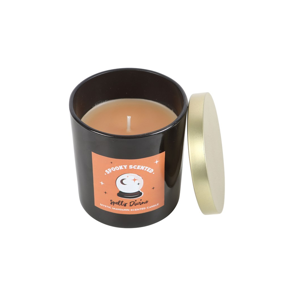 Spells Divine Mystic Mandarin Candle - Candles at Gift Moments