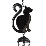 Black Cat Profile Windchime - Wind Chimes at Gift Moments