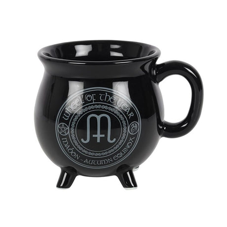 Mabon Colour Changing Cauldron Mug by Anne Stokes - Mugs at Gift Moments