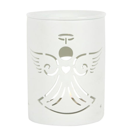 White Angel Cut Out Oil Burner - Oil & Wax Burners at Gift Moments