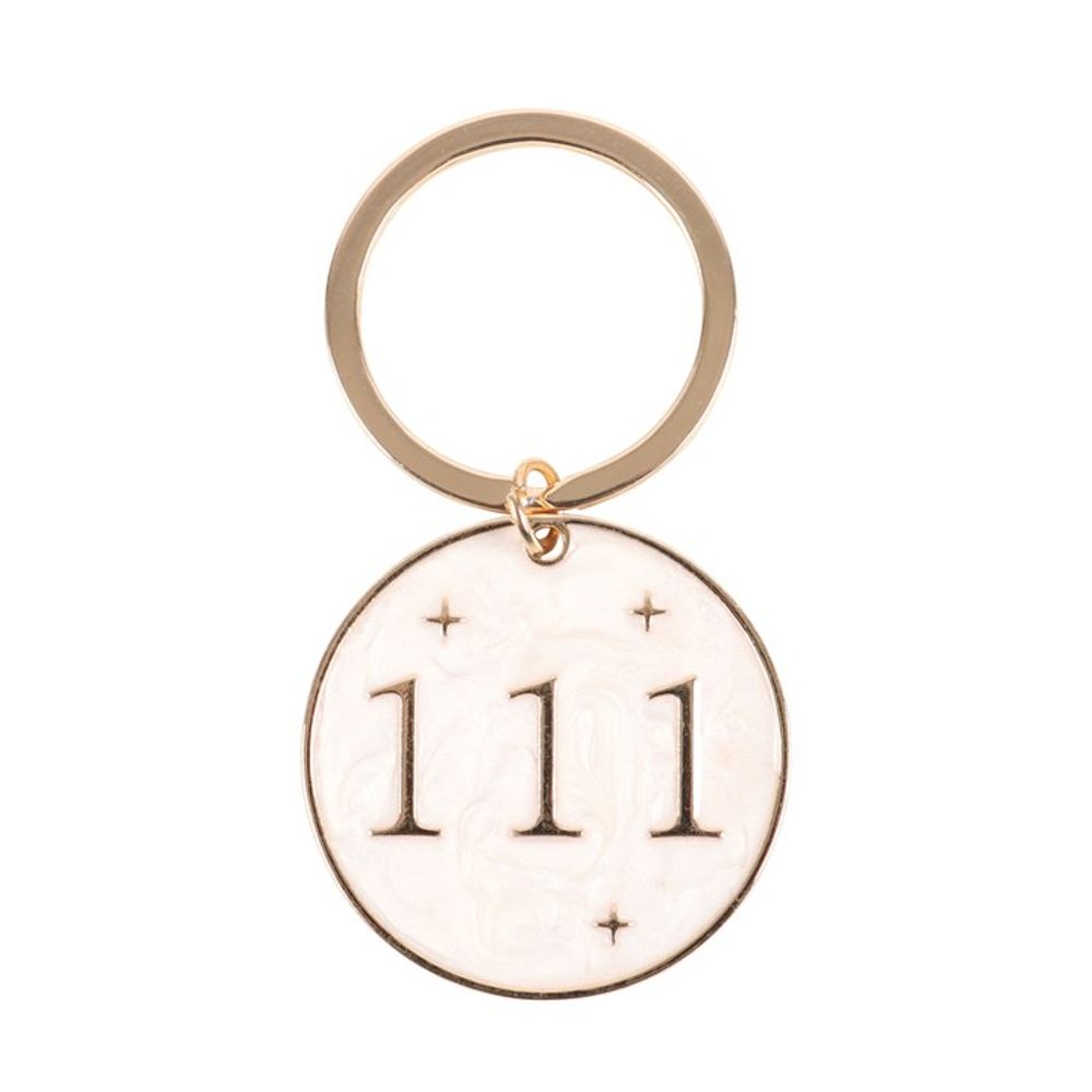 111 Angel Number Keyring - Keyrings at Gift Moments