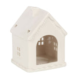 White Gingerbread House Tealight Holder - Candle Holders at Gift Moments