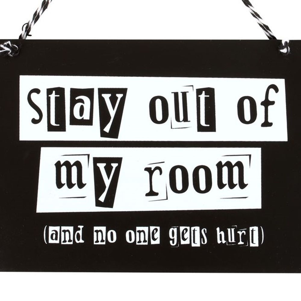 Stay Out of My Room Hanging Sign - Signs & Plaques at Gift Moments