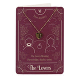 Lovers Tarot Necklace on Greeting Card - Necklaces at Gift Moments