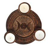 Triple Moon Tealight Candle Holder - Candle Holders at Gift Moments