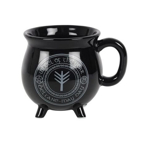 Beltane Colour Changing Cauldron Mug by Anne Stokes - Mugs at Gift Moments