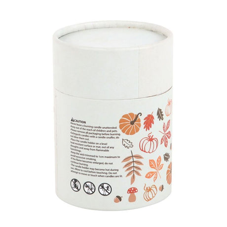 Autumn Leaves Warm Vanilla Candle - Candles at Gift Moments