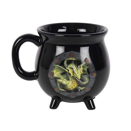 Mabon Colour Changing Cauldron Mug by Anne Stokes - Mugs at Gift Moments