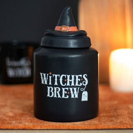 Witches Brew Ceramic Tea Canister - at Gift Moments