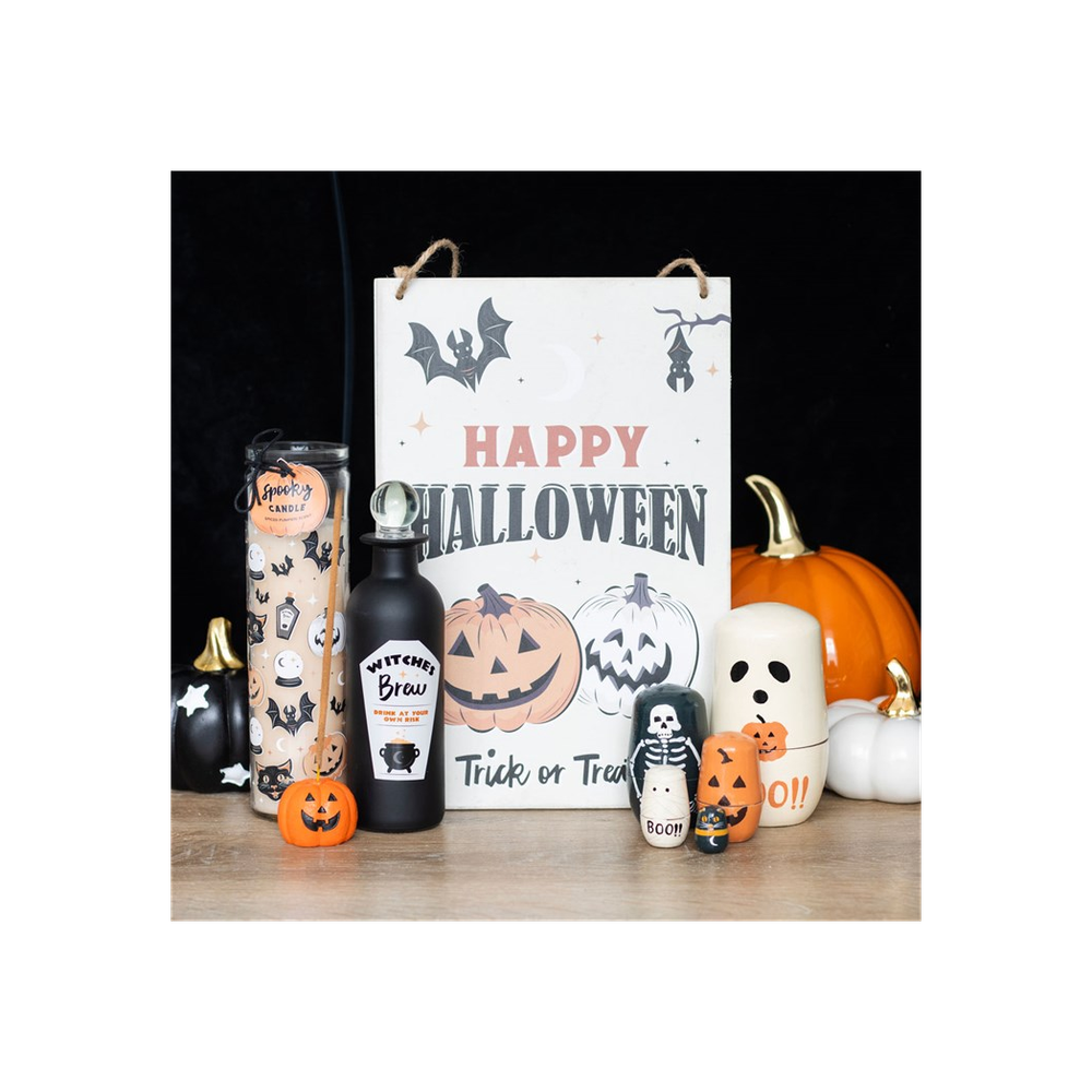 Spooky Spiced Pumpkin Tube Candle - Candles at Gift Moments