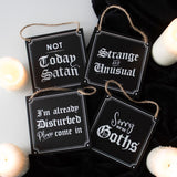 Strange and Unusual Hanging Sign - Signs & Plaques at Gift Moments