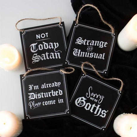 Strange and Unusual Hanging Sign - Signs & Plaques at Gift Moments