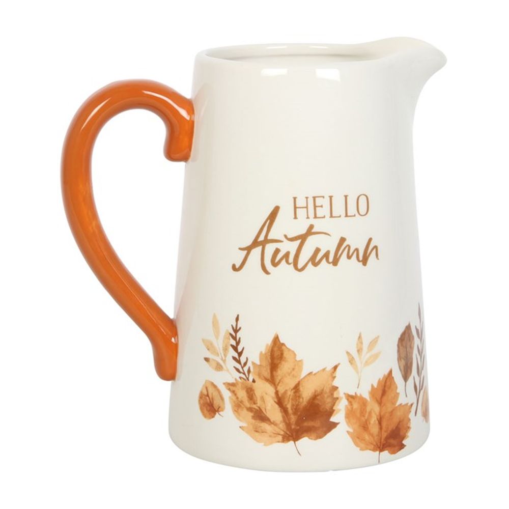 Hello Autumn Ceramic Flower Jug - Vases & Plant Pots at Gift Moments