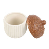 Autumn Acorn Ceramic Storage Jar - Storage at Gift Moments