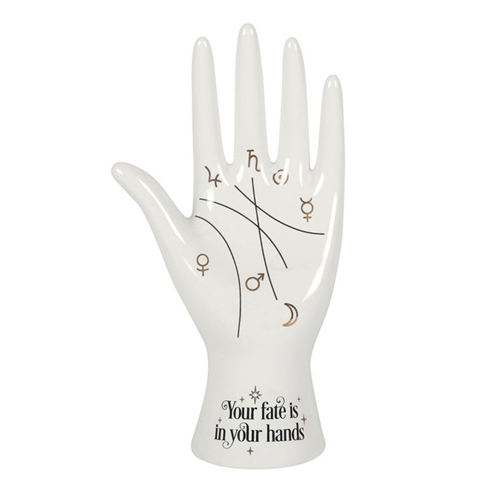 Ceramic Palmistry Hand Ornament - at Gift Moments