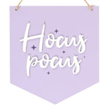 Purple Hocus Pocus Hanging Sign - Signs & Plaques at Gift Moments