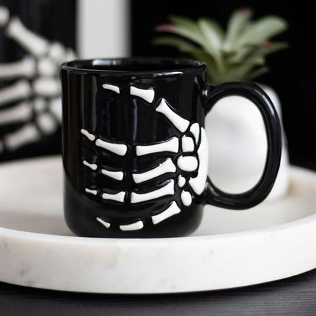 Skeleton Hand Mug - Mugs at Gift Moments