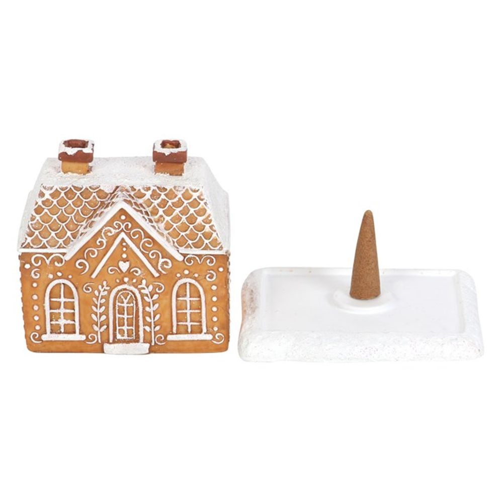 Gingerbread House Incense Cone Burner - Incense Holders at Gift Moments