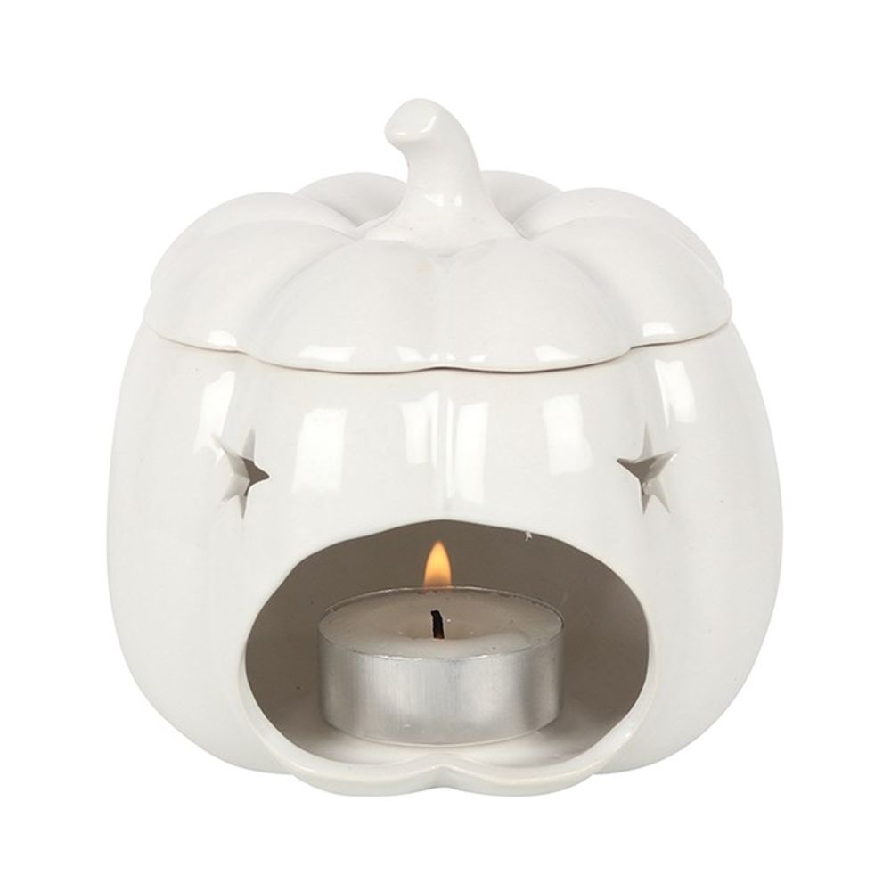 White Pumpkin Oil Burner - Oil & Wax Burners at Gift Moments