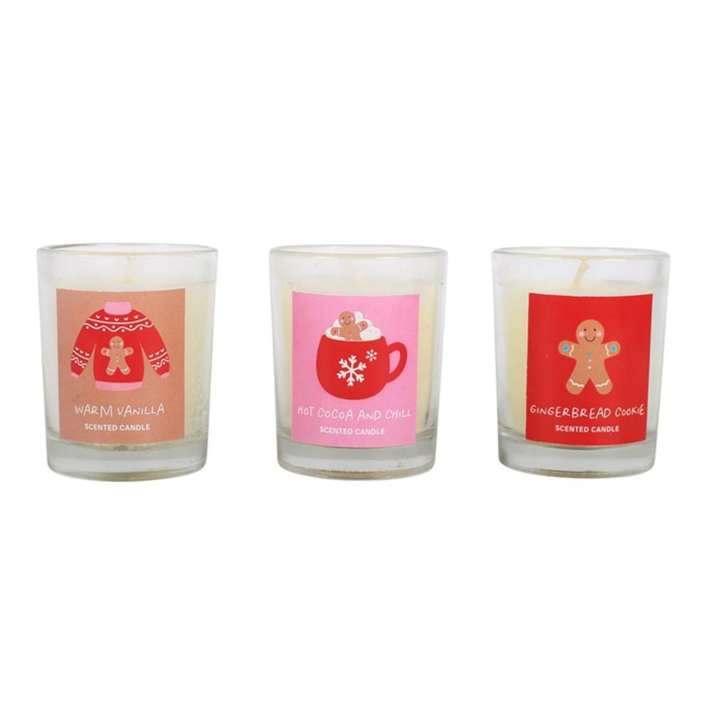 Sugarplum Fun Christmas Votive Candle Trio - Candles at Gift Moments