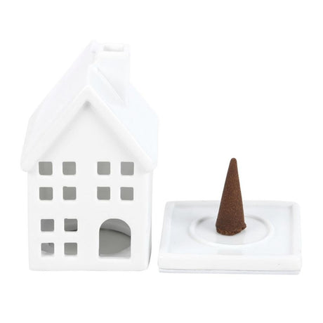 White House Incense Cone Holder - Incense Holders at Gift Moments