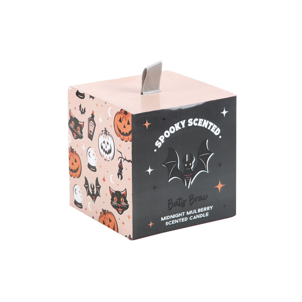 Bats Brew Midnight Mulberry Candle - Candles at Gift Moments