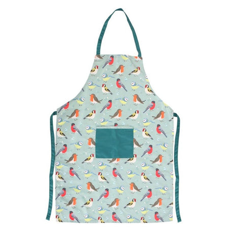 British Garden Birds Cotton Apron - Aprons at Gift Moments