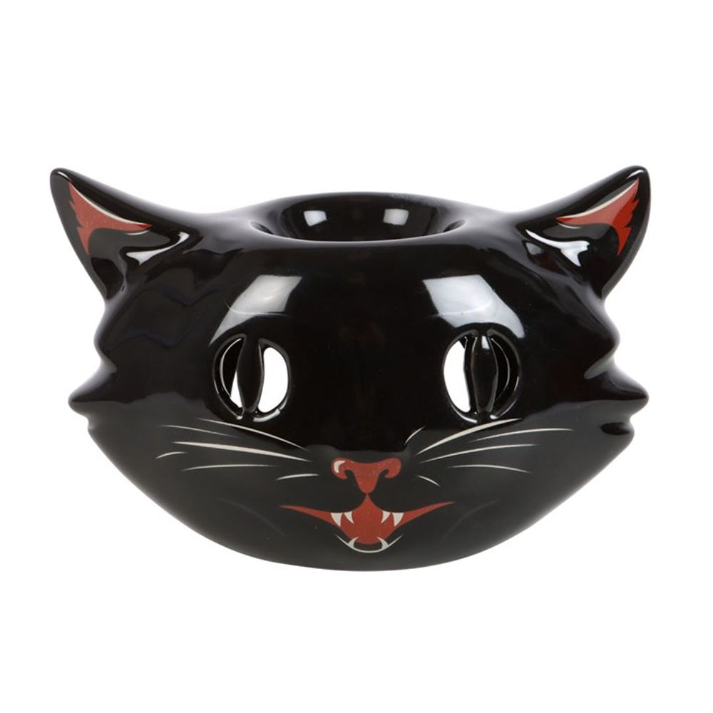 Spooky Black Cat Oil Burner - Oil & Wax Burners at Gift Moments