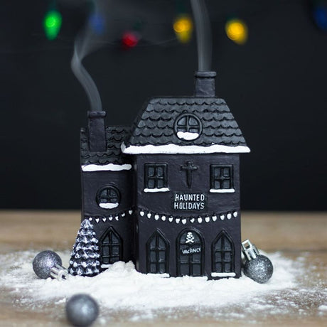 Haunted Holiday House Incense Cone Burner - Incense Holders at Gift Moments