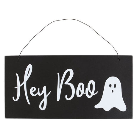 Set of 2 Hey Boo Signs - Signs & Plaques at Gift Moments