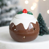 Christmas Pudding Oil Burner - Oil & Wax Burners at Gift Moments