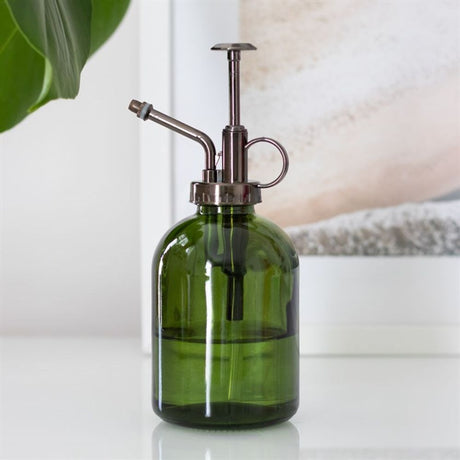 Green Minimalist Glass Plant Mister - Plant Misters at Gift Moments