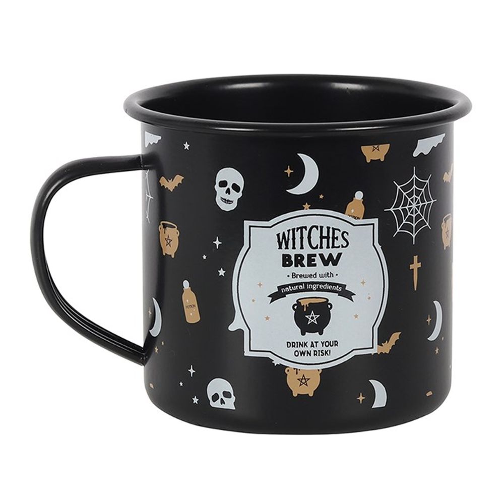 Witches Brew Enamel Mug - Mugs at Gift Moments