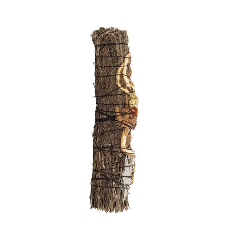 9in Ritual Wand Smudge Stick with Rosemary, Palo Santo and Red Jasper - at Gift Moments