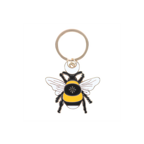 Forest Bee Enamel Keyring - Keyrings at Gift Moments