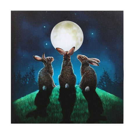 Moon Shadows Light Up Canvas Plaque by Lisa Parker - Wall Art at Gift Moments