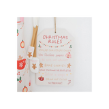 Sugarplum Fun Christmas Rules Hanging Sign