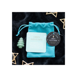 Green Aventurine Crystal Christmas Tree in a Bag - at Gift Moments