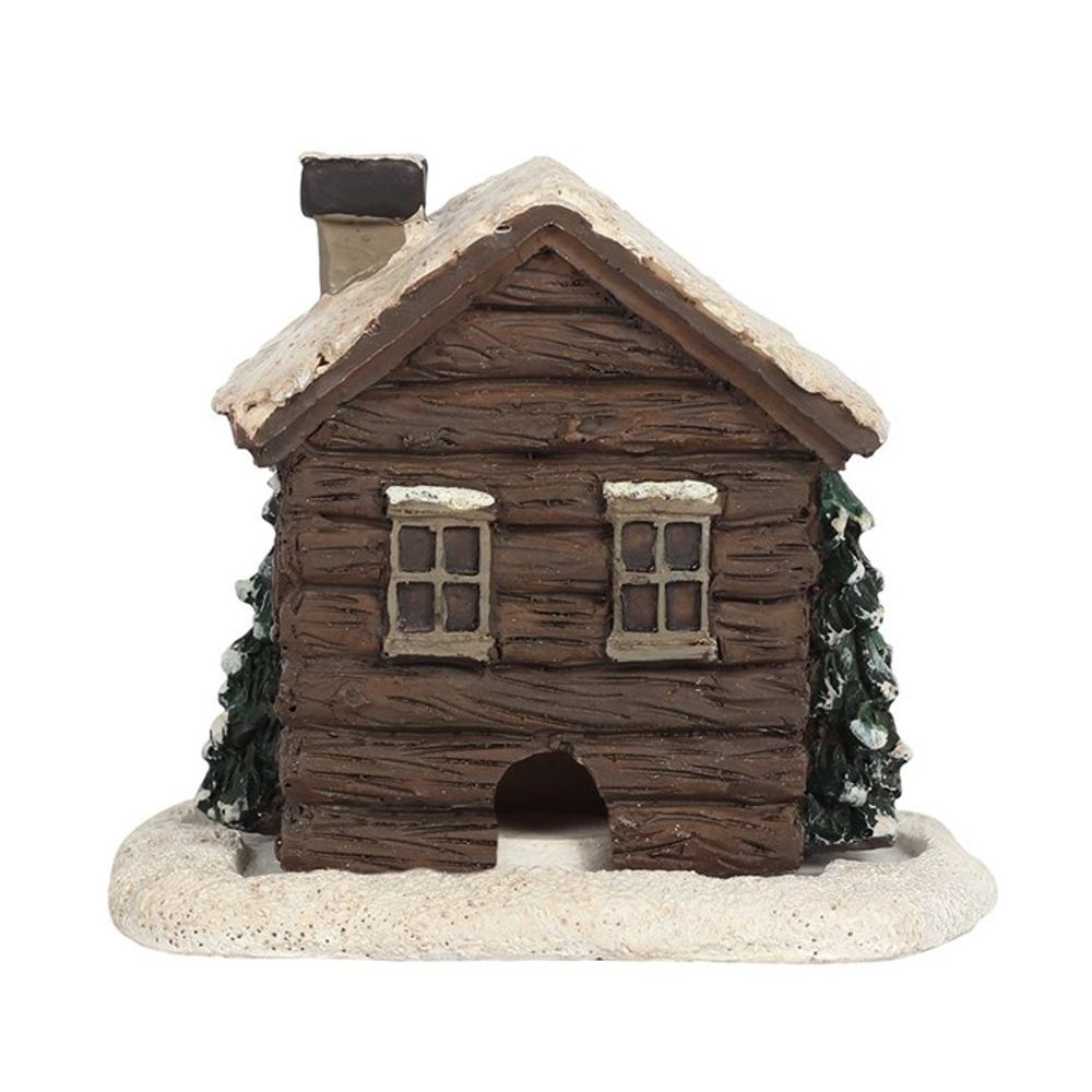 Log Cabin Incense Cone Burner - Incense Holders at Gift Moments