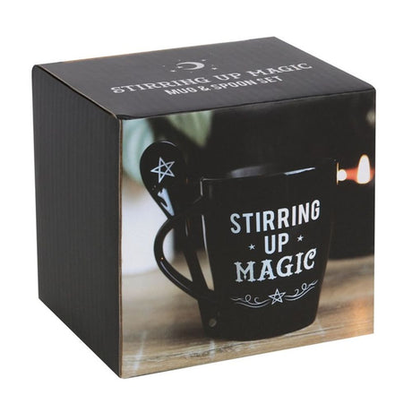 Stirring Up Magic Mug and Spoon Set - Mugs at Gift Moments