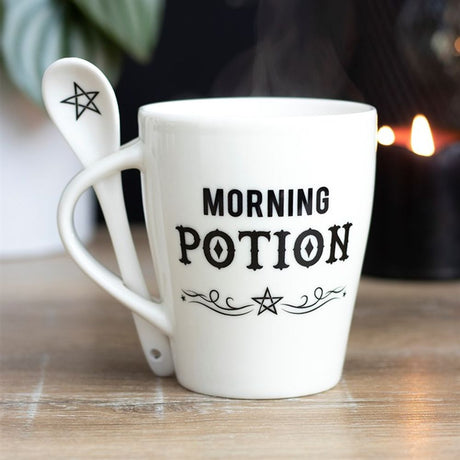 Morning Potion Mug and Spoon Set - Mugs at Gift Moments