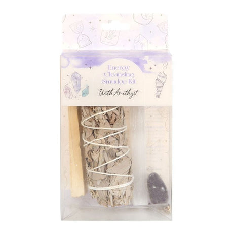 Smudge Kit with Amethyst Crystal - at Gift Moments