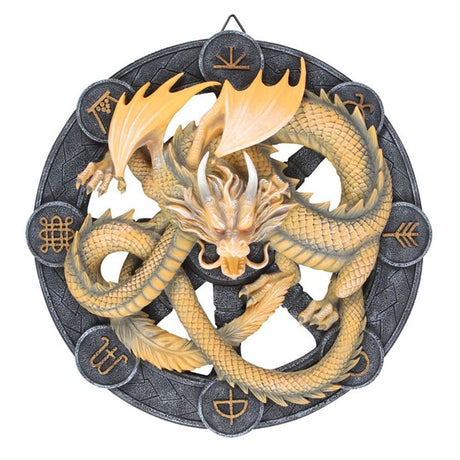 Imbolc Dragon Resin Wall Plaque by Anne Stokes - at Gift Moments