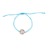 Throat Chakra Charm Bracelet - Bracelets at Gift Moments